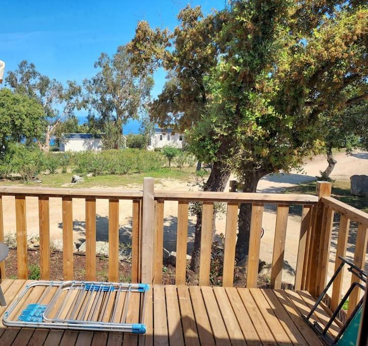 Calvi Mobil-Home Neuf Particulier Sur Camping Lumio Kültér fotó
